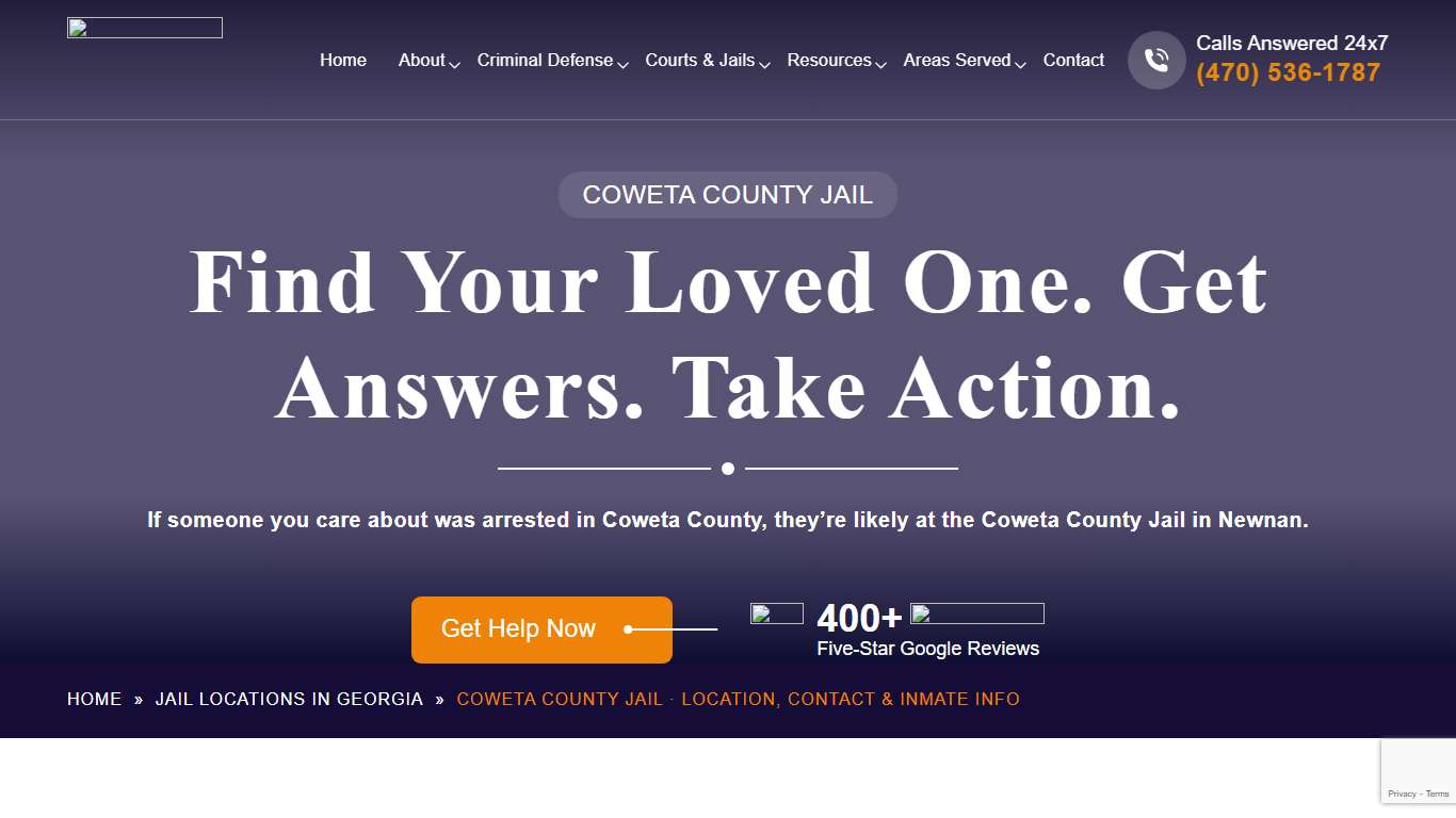 Coweta County Jail: Location, Contact & Inmate Info